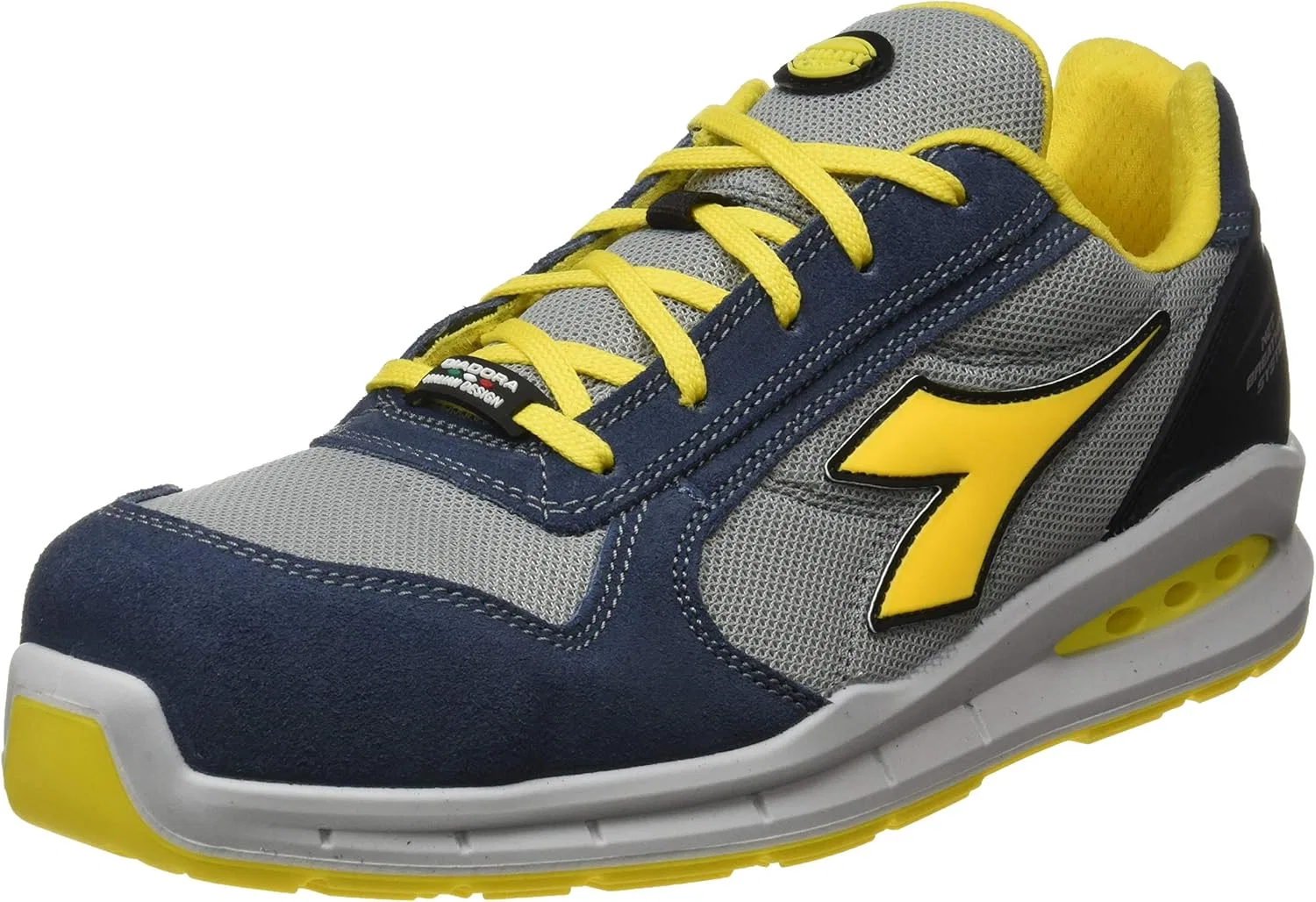 Кроссовки Diadora Herren Run Net AirboxRUN NET AIRBOX Low S1P SRC, C8753 Cosmos Blue Gr Moon Skirt