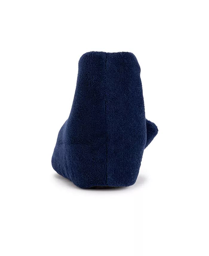 Мужские тапочки Softones By Adjustable Shearling Bootie, темно-синие, M (9-10.5) MUK LUKS, синий — фото 4