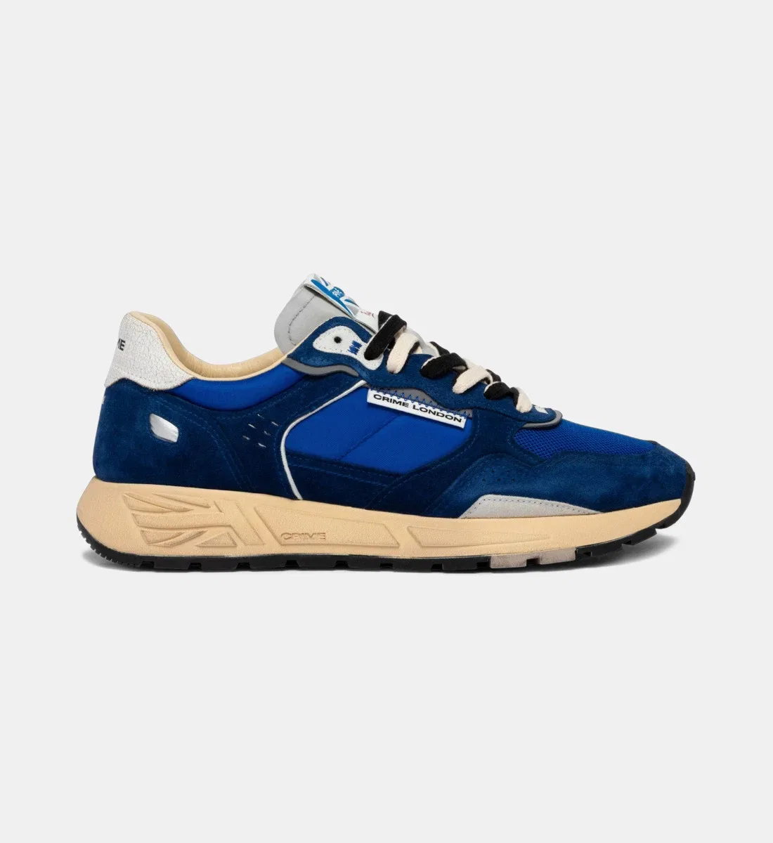 Низкие кроссовки Running Mesh Crime London, синий