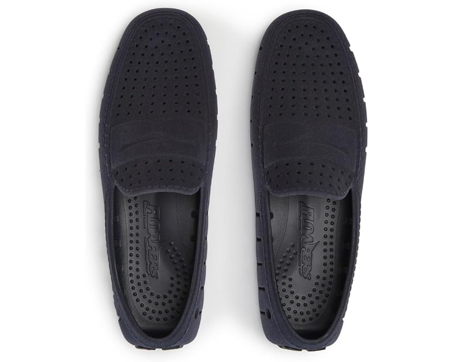 Лоферы Floafers Country Club Driver Faux Suede, цвет Navy Vegan Suede — фото 2