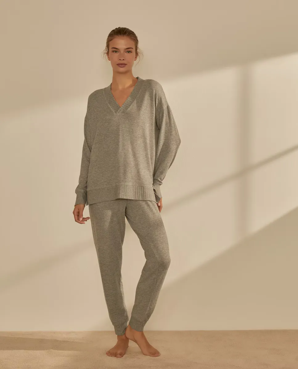 

Женские брюки с манжетами Énfasis, цвет 820 Gris Medio