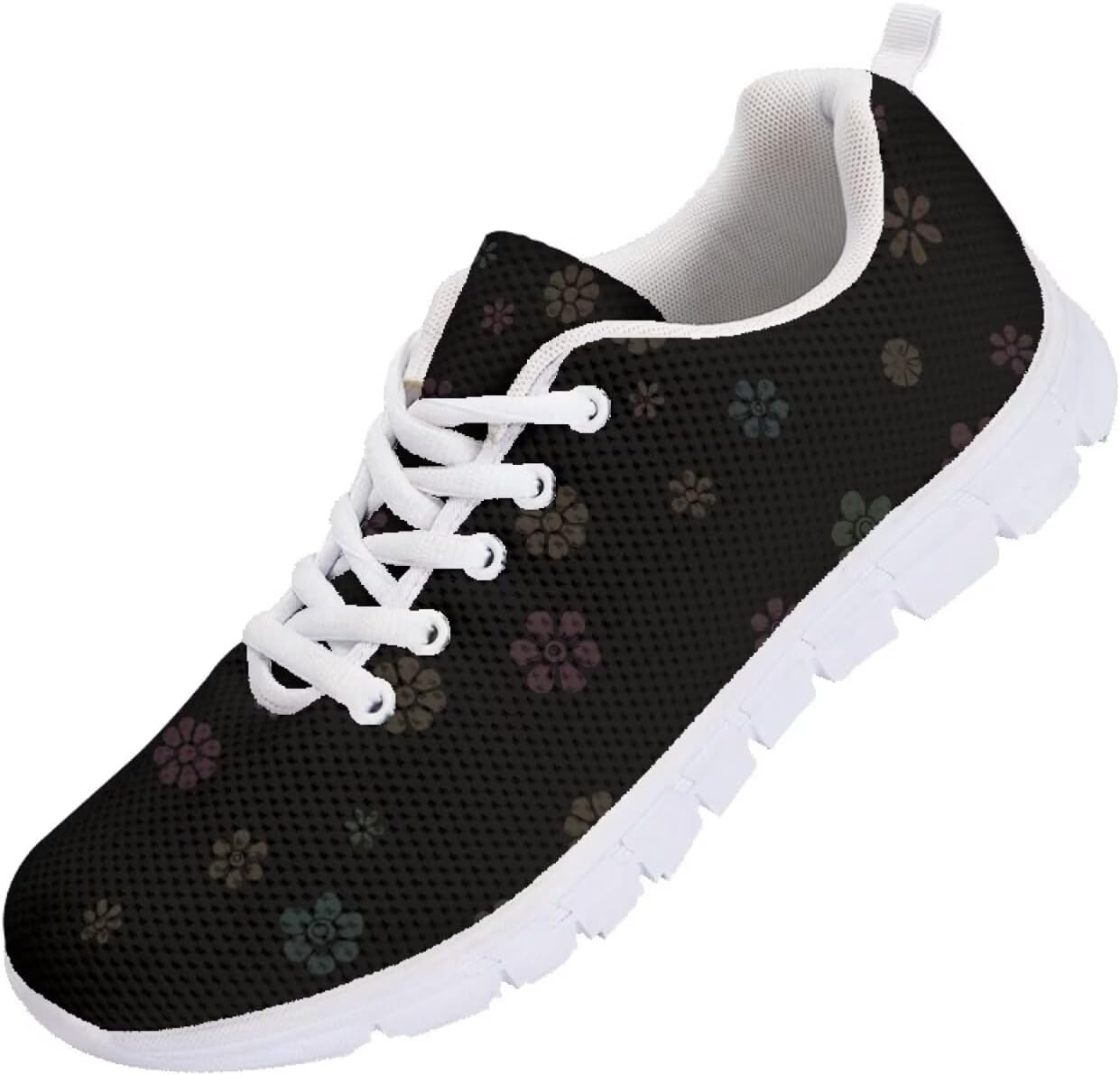 

Мужские кроссовки Funnydude с цветочным принтом, осенние, удобные, дышащие, для тенниса и тренировок, Floral C