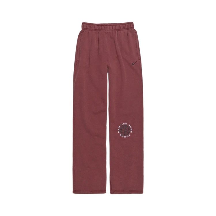 

Спортивные брюки Nike x Martine Rose Fleece Pants 'Team Crimson'