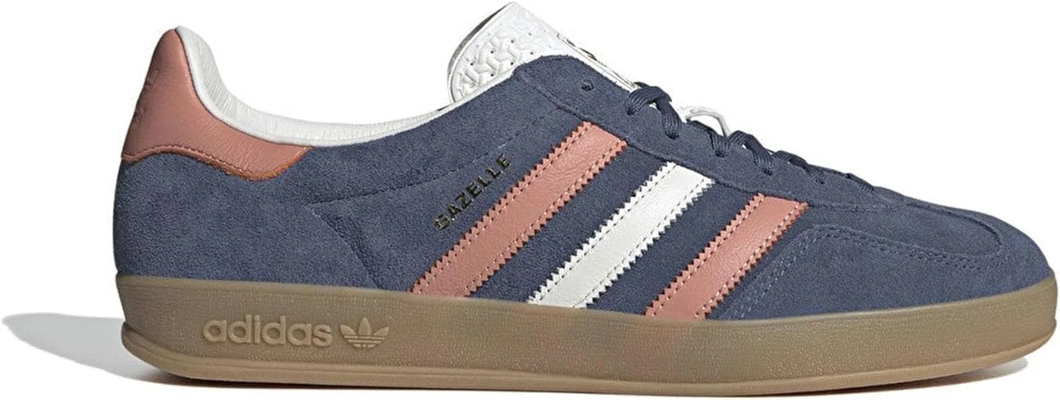 Кроссовки Adidas Gazelle Indoor Unisex Casual Shoes IG1640 синего цвета