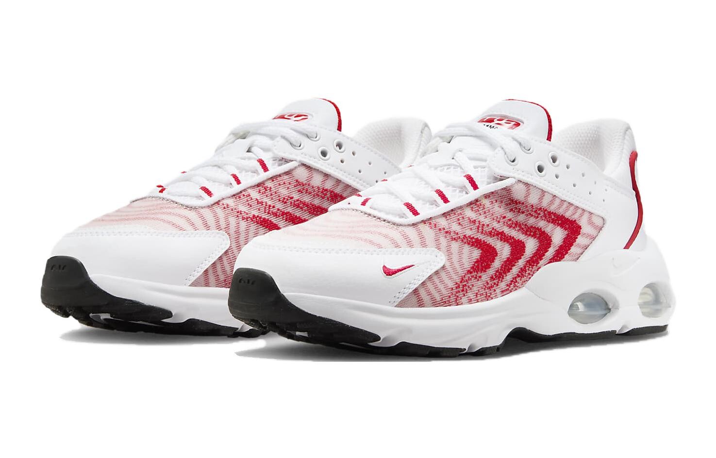 Обувь Nike Air Max TW Kids Lifestyle GS, White/Red — фото 3