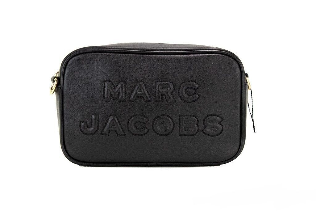 

Сумка через плечо из гладкой кожи Flash Black с тисненым логотипом для камеры The Marc Jacobs