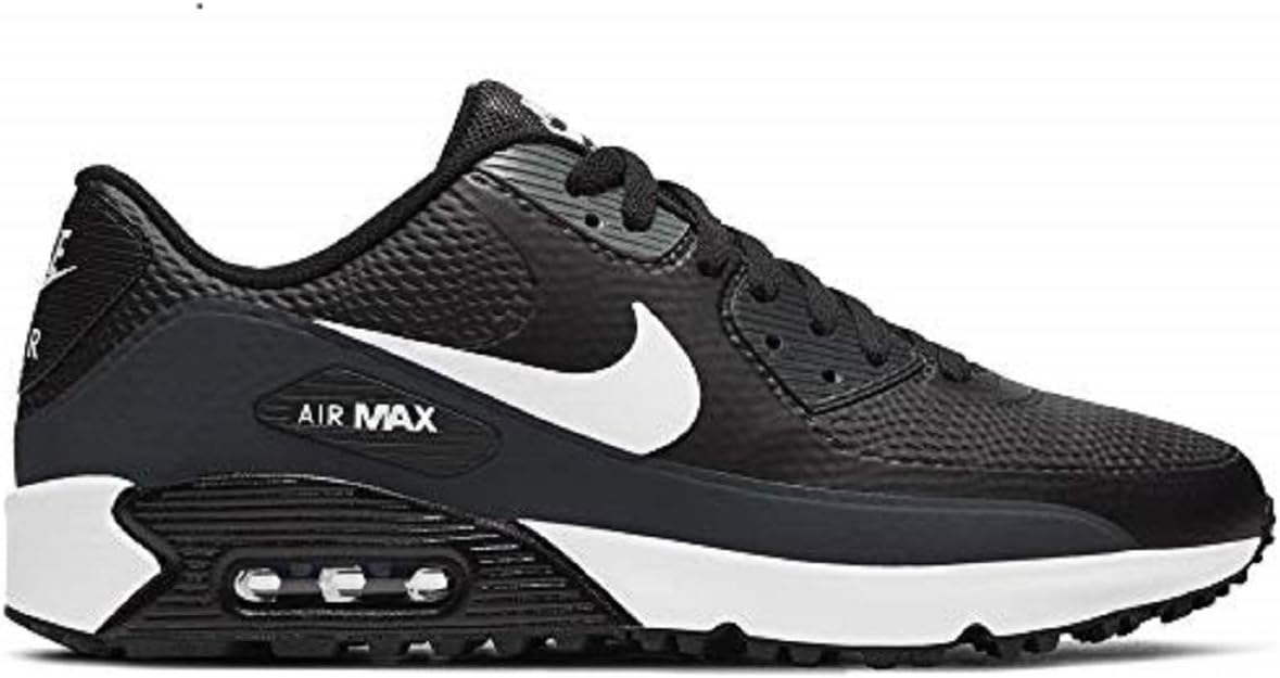 Мужские кроссовки NIKE Air Max 90 PRM, черный/белый/серый — фото 4