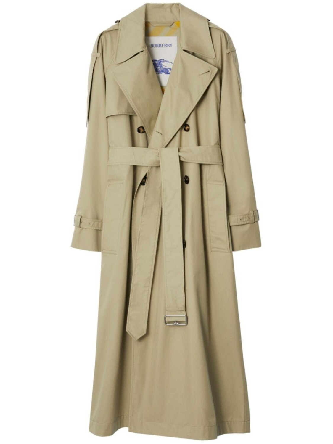 

Burberry тренч Short Castleford, нейтральный