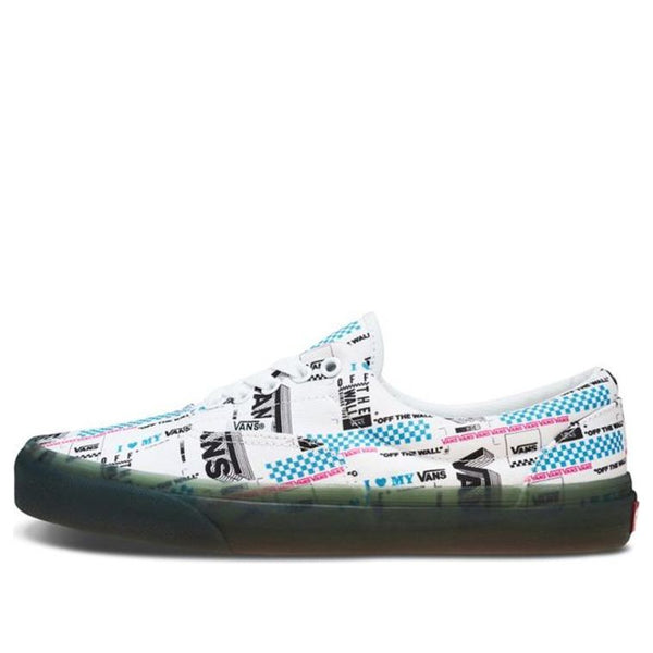 

Кроссовки era bmx checkerborard whitebluepink Vans, белый
