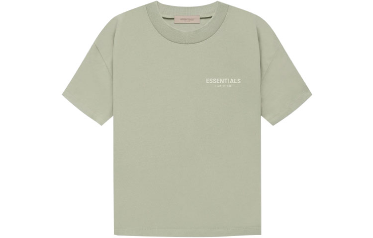 Футболка Fear Of God Essentials Seafoam , серо-зеленый — фото 2