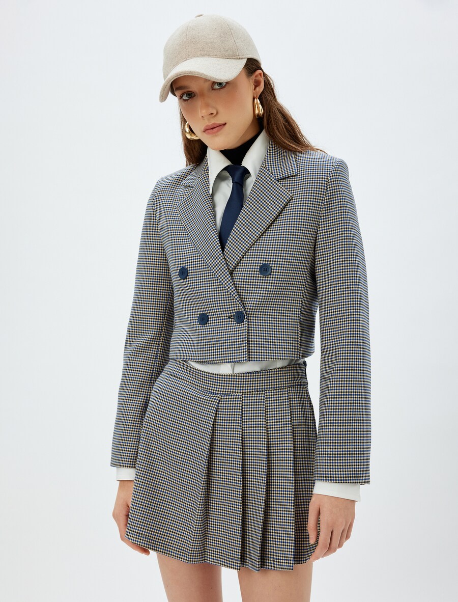 

Мини юбка Koton, Blue