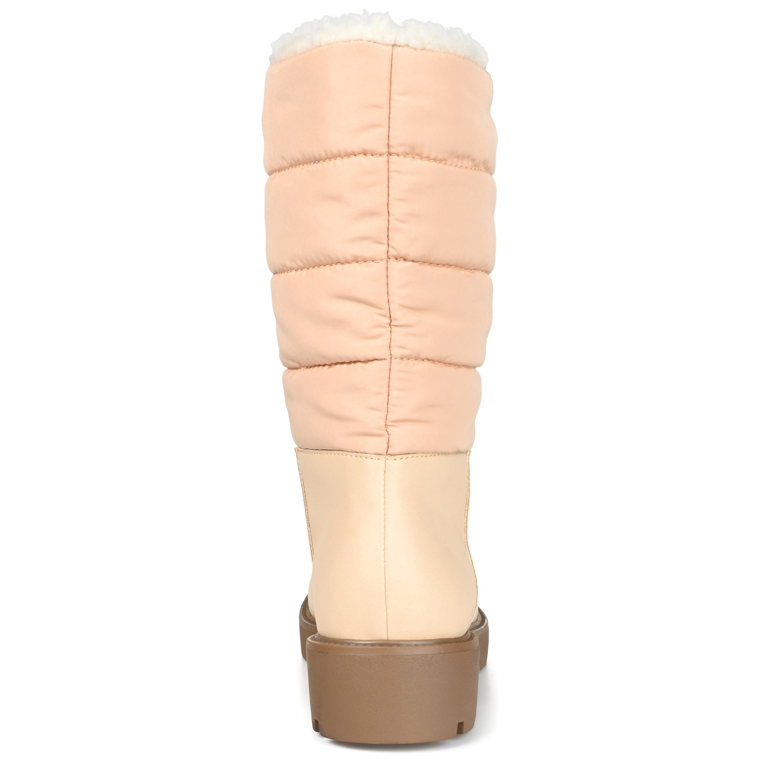 Женские зимние ботинки Journee Collection Nadine Tru Comfort с блочным каблуком из пеноматериала, цвет tan — фото 3