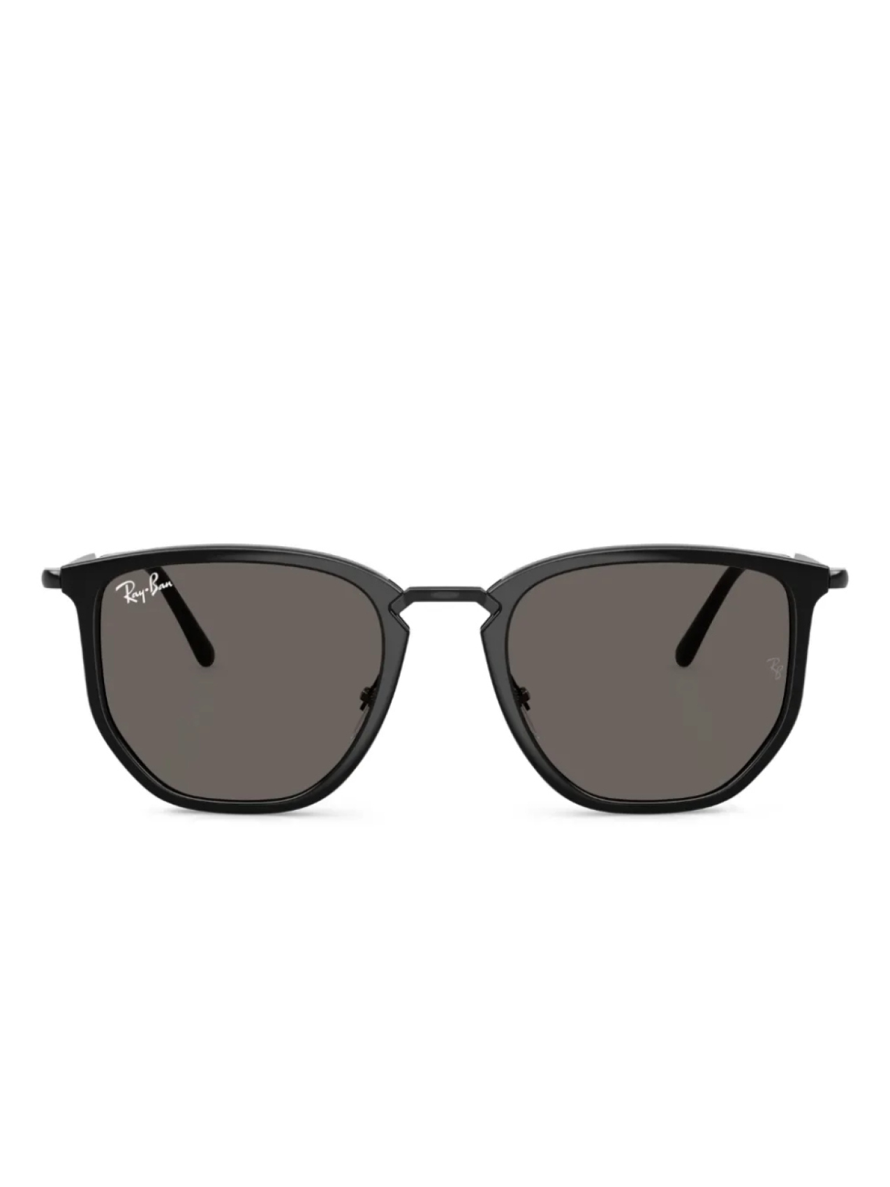 

Ray-Ban солнцезащитные очки в геометричной оправе, черный