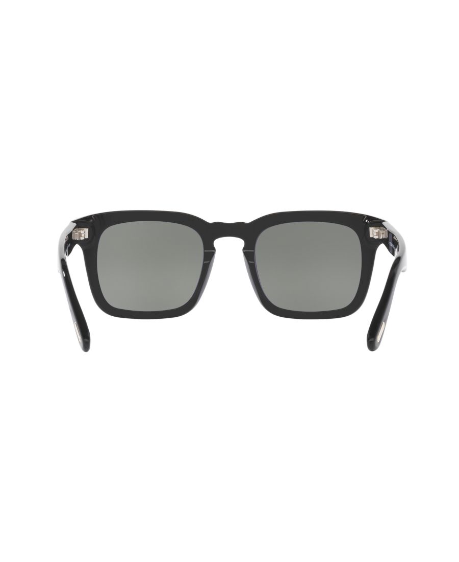 Мужские поляризованные солнцезащитные очки, FT0751 TR001097 Tom Ford, Black Shiny — фото 4