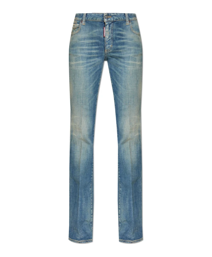 

Джинсы-Клеш средней посадки Dsquared2, синий