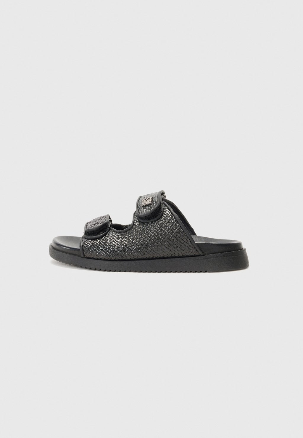 Тапочки MYKA - Mules Steve Madden, черный