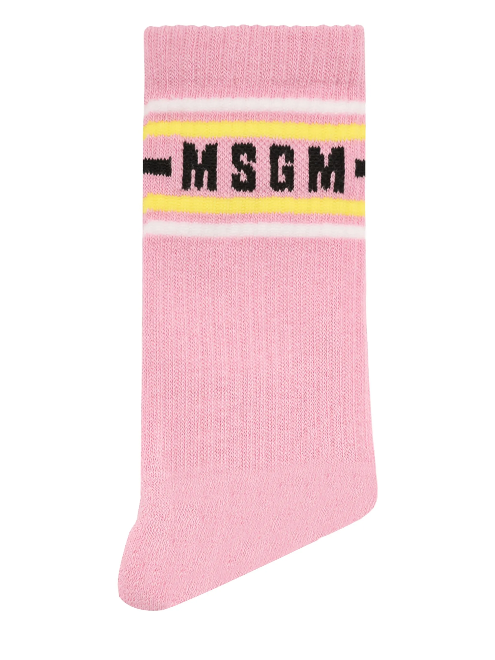 

Носки в рубчик Msgm Kids, розовый