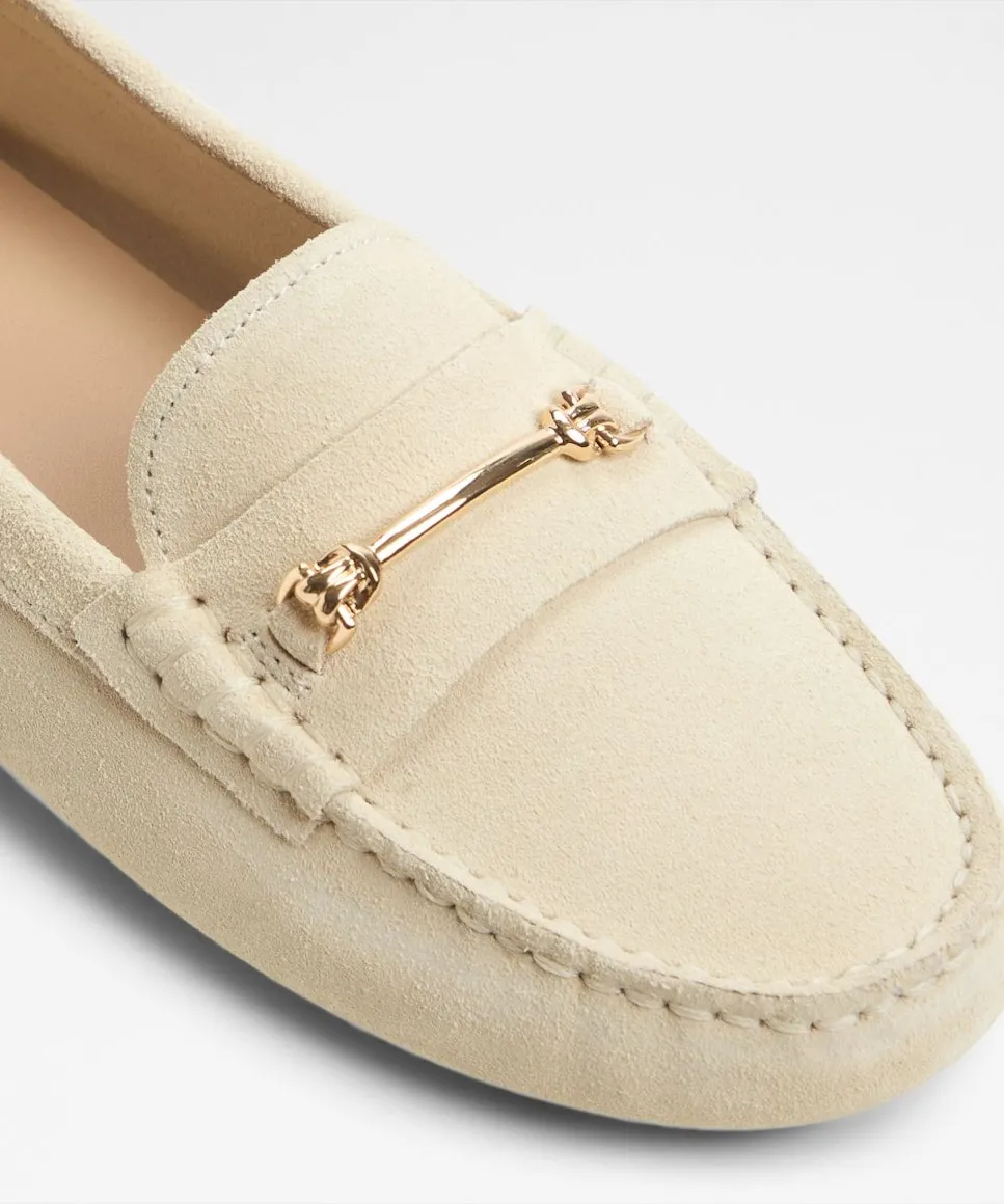 Женские кожаные мокасины с круглым носком Aldo, бежевый — фото 2