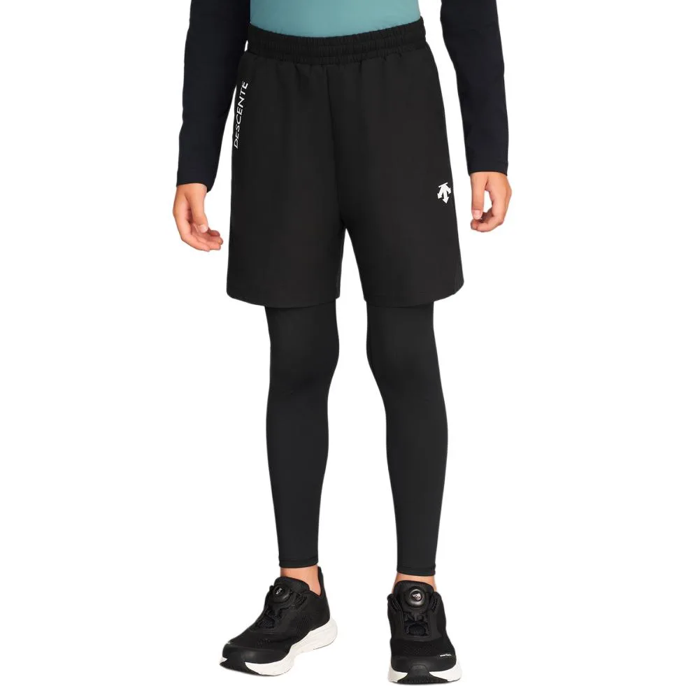 Детские вязаные спортивные штаны DESCENTE, BK