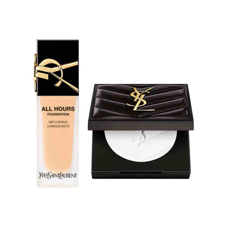 

Натуральная жидкая тональная основа пудра для макияжа наборы легко растушевывается стойкая прозрачная SAINT LAURENT