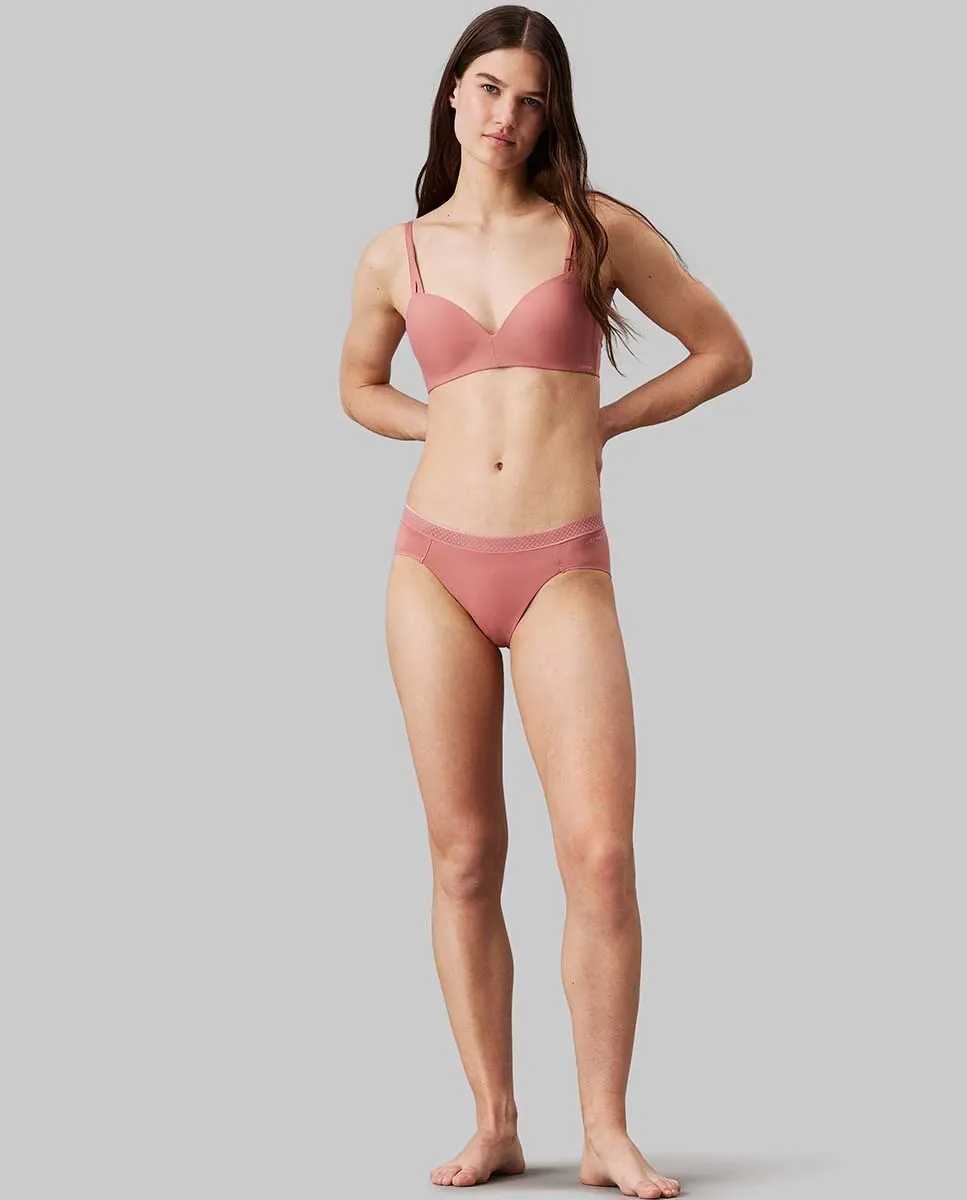 Классические трусики - Sed Comfort Light Calvin Klein, розовый — фото 4