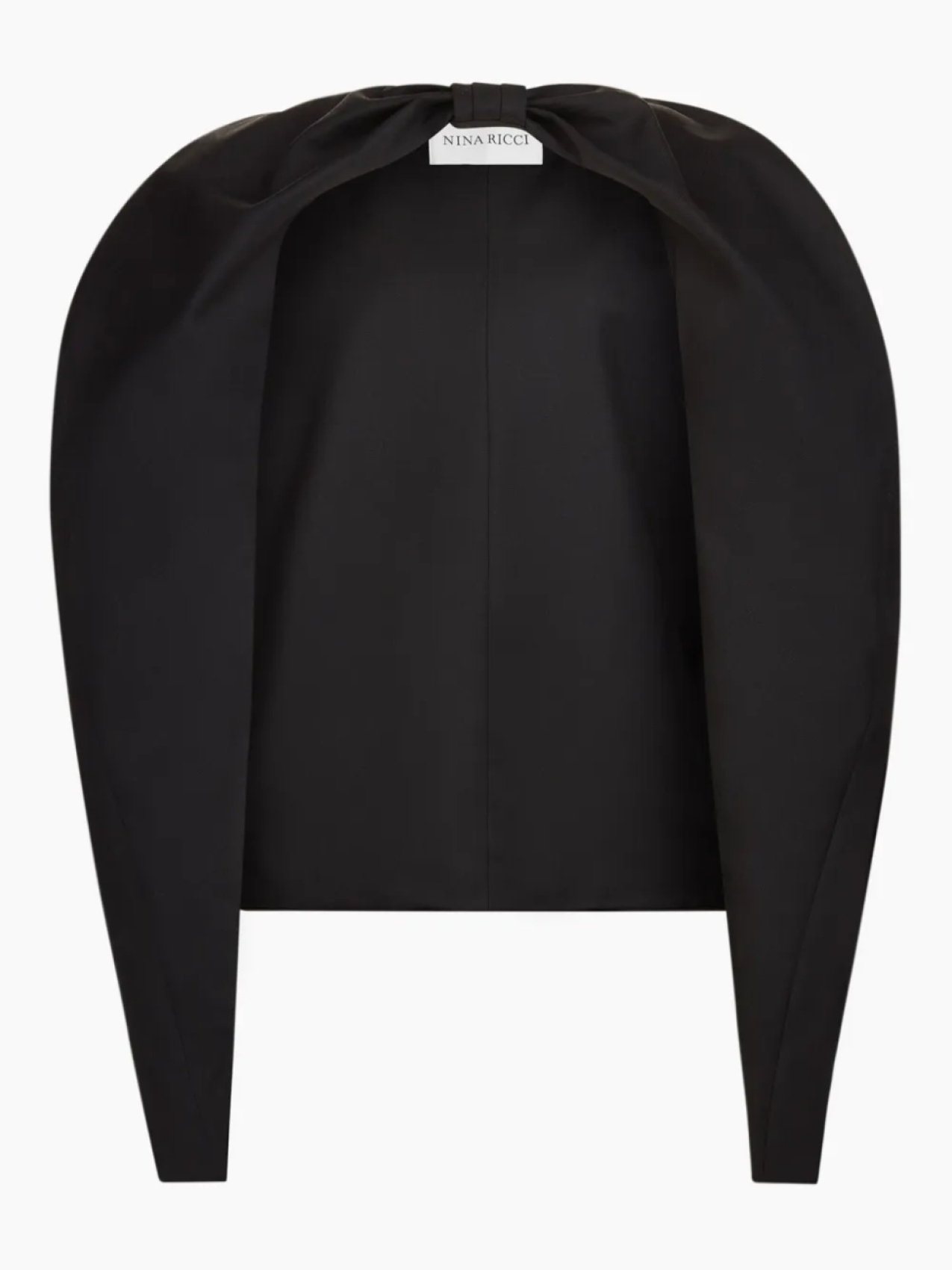 

Накидка из габардина Nina Ricci, черный