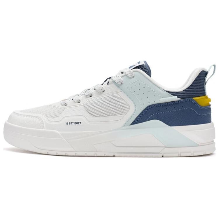 

Кроссовки XTEP Skateboarding Shoes Men Low-top White/Gray/Blue, белый/голубой