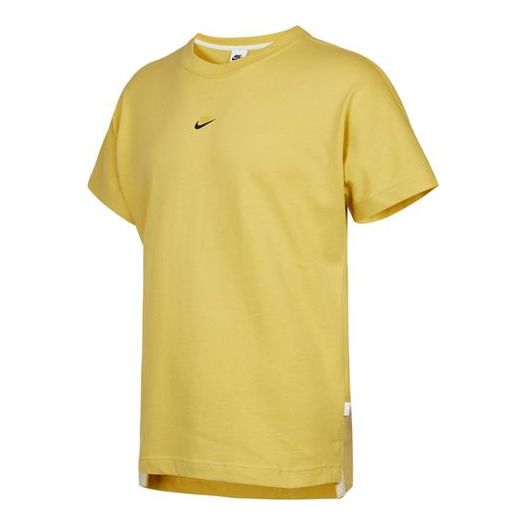 

Футболка logo sports short sleeve men's yellow Nike, желтый