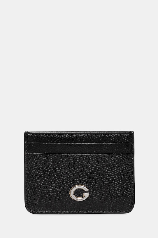 

Кожаный чехол для карт Guess, черный