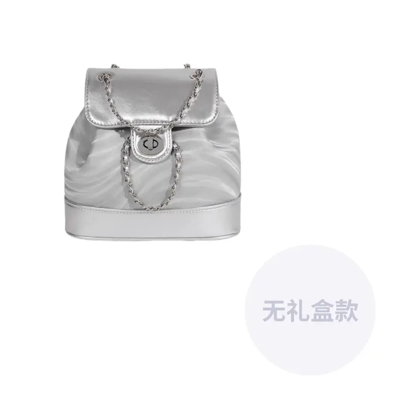 

Женский рюкзак разноцветный NOMK, серебряный Water Pattern, Серебристый, Женский рюкзак разноцветный NOMK, серебряный Water Pattern