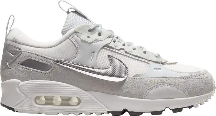 

Кроссовки Wmns Air Max 90 Futura 'Pure Platinum Metallic Silver', белый