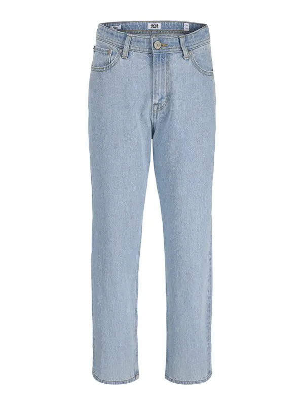Джинсы прямого кроя jjichris jjoriginal Jack & Jones Junior, Blue Denim — фото 4