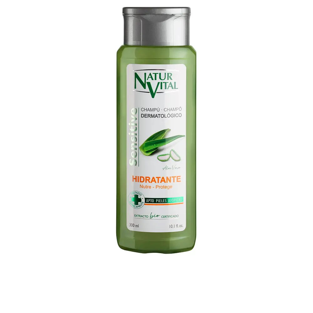 

Шампунь Sensitive champú anticaspa Naturvital, 300 мл.