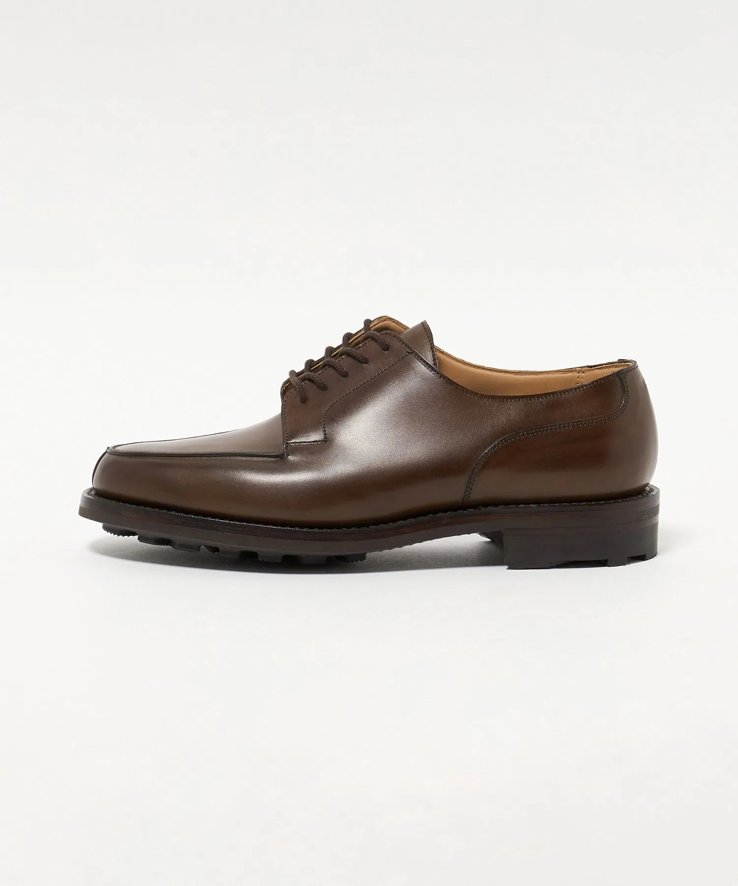 Мужские туфли CROCKETT&JONES Moreton U-образный мысок коричневые