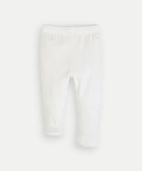 Легинсы велюровые на флисе SOFT&, детские, 1 пара, цвет слоновой кости
