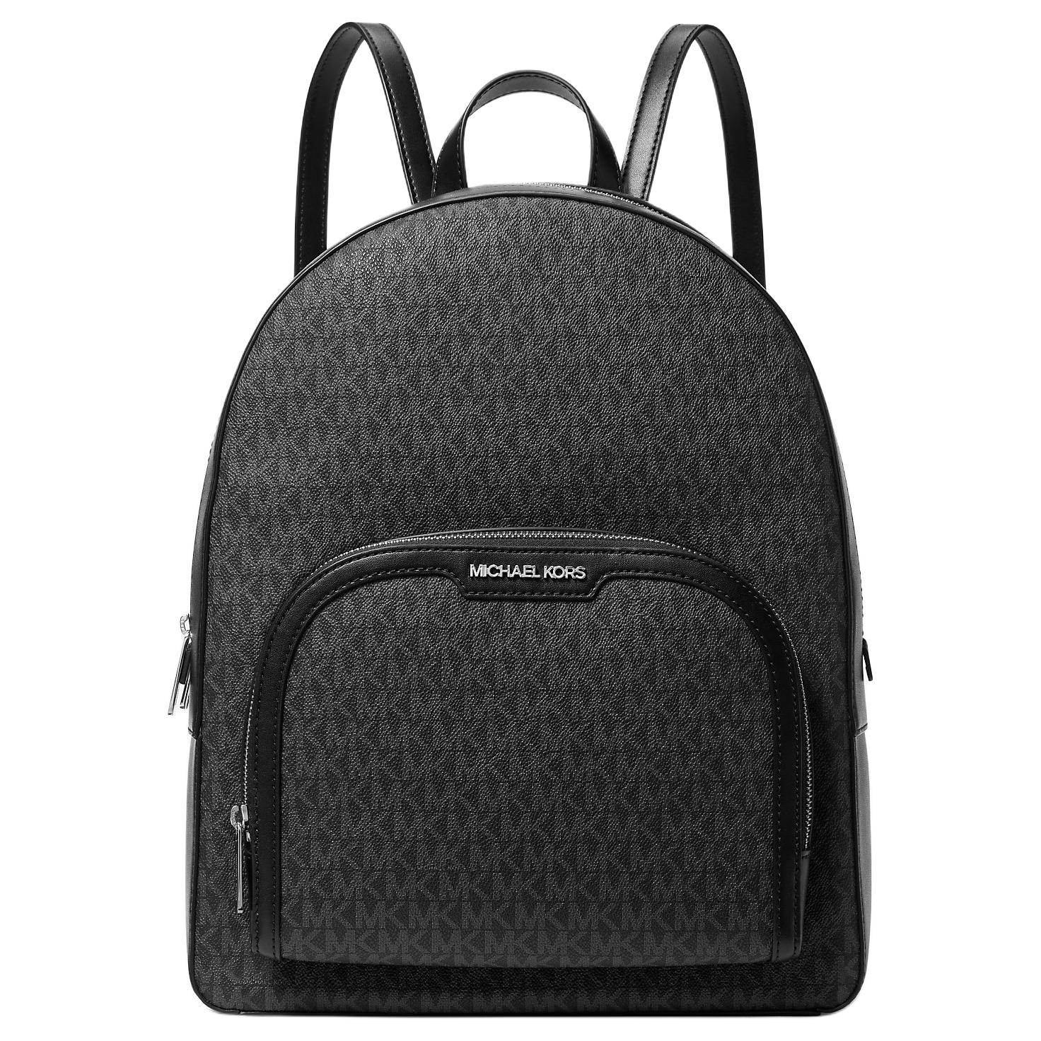 

MICHAEL KORS Большой женский рюкзак из холста черный