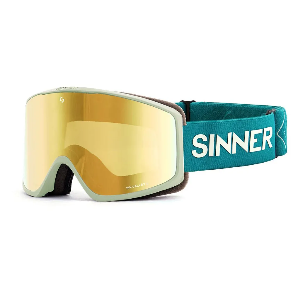 

Горнолыжные очки Sinner Sin Valley S, зеленый