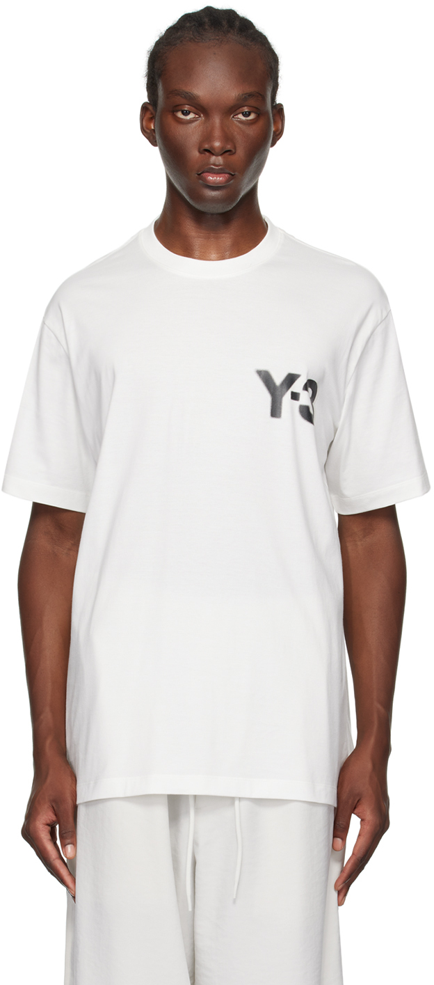 

Футболка с логотипом Y-3, белый