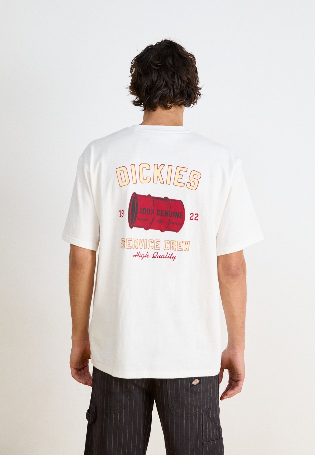 

Футболка с принтом SERVICE CREW TEE Dickies, белый