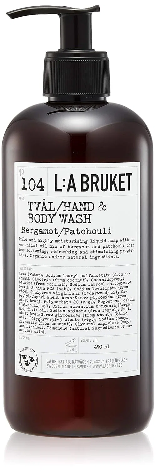 Жидкое мыло A Bruket с бергамотом и пачули L:A Bruket