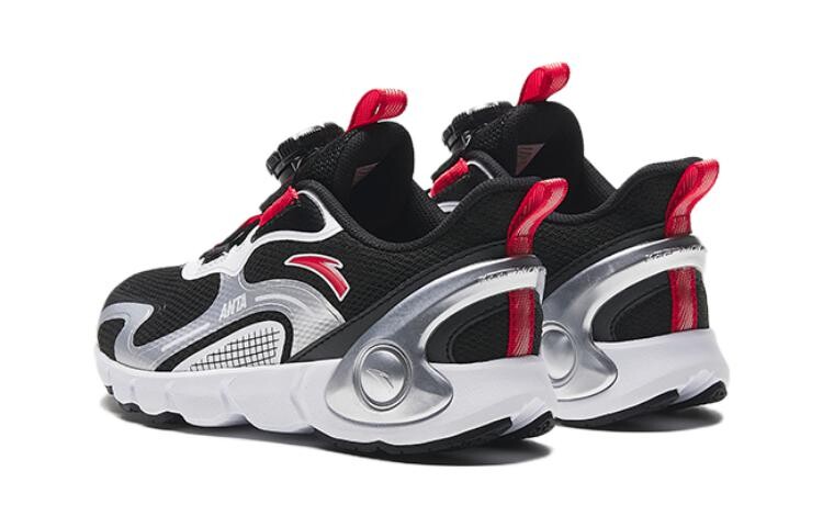 Детские кроссовки PS Low-top Black Silver Red Anta Kids — фото 4