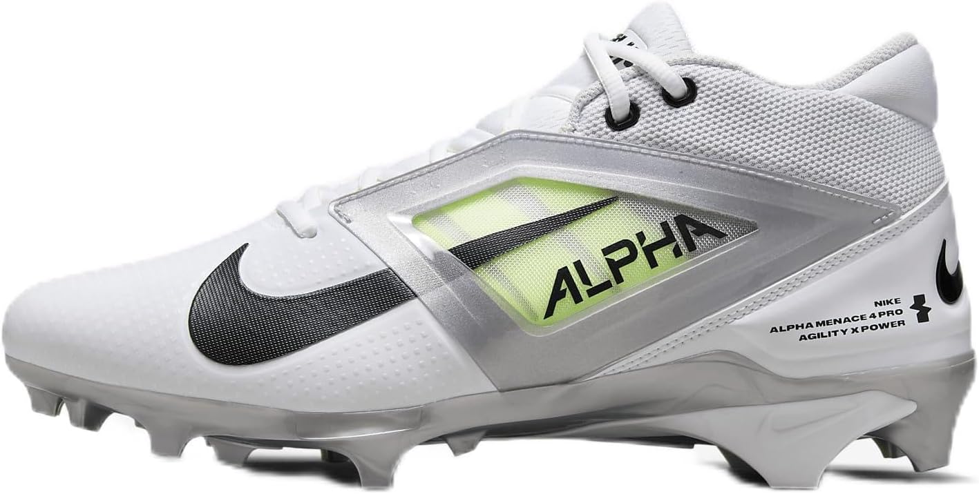 

Футбольные бутсы Nike Men's Alpha Menace 4 Pro NRG, белый