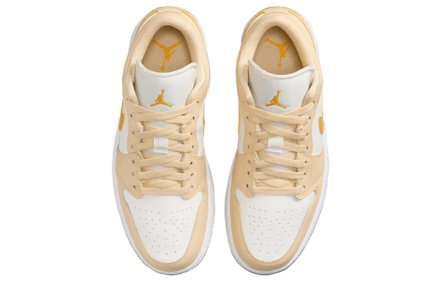 Женские кроссовки Jordan Air Jordan 1 для скейтбординга, Бежевый — фото 4