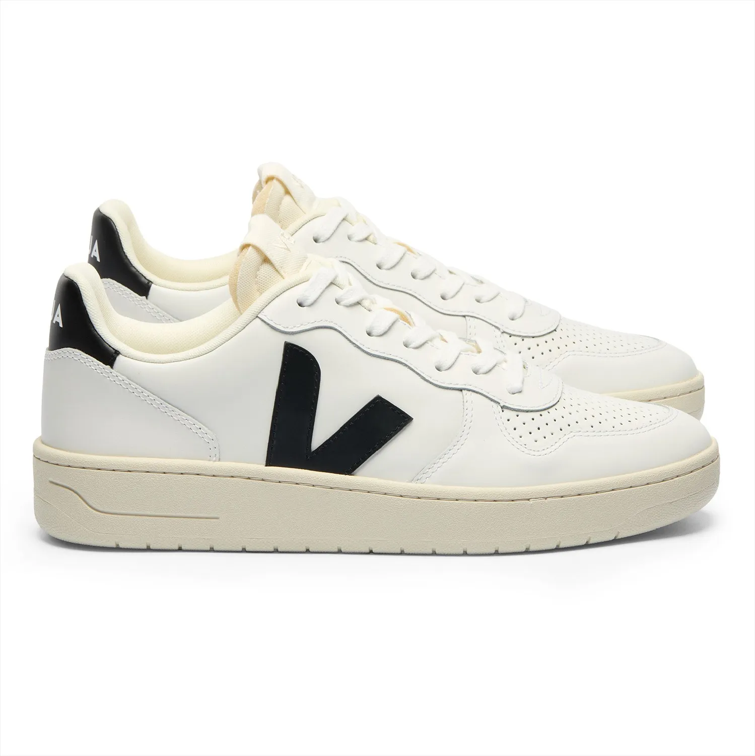 

Кожаные туфли V-10 VEJA, Extra White/Black
