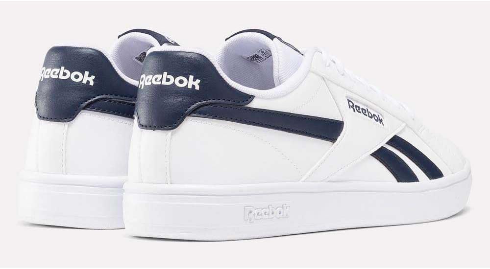 Кроссовки Reebok Unisex-Adult Reebok Court Retro, Ftwwht/Vecnav/Vecnav — фото 4