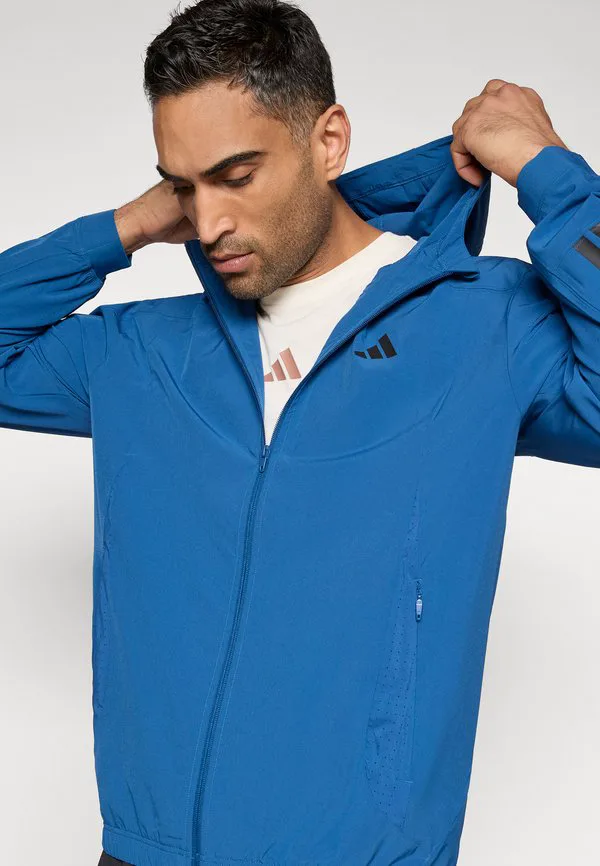 Тренировочная куртка для легкой атлетики Adidas Performance, Dusky Petrol — фото 4