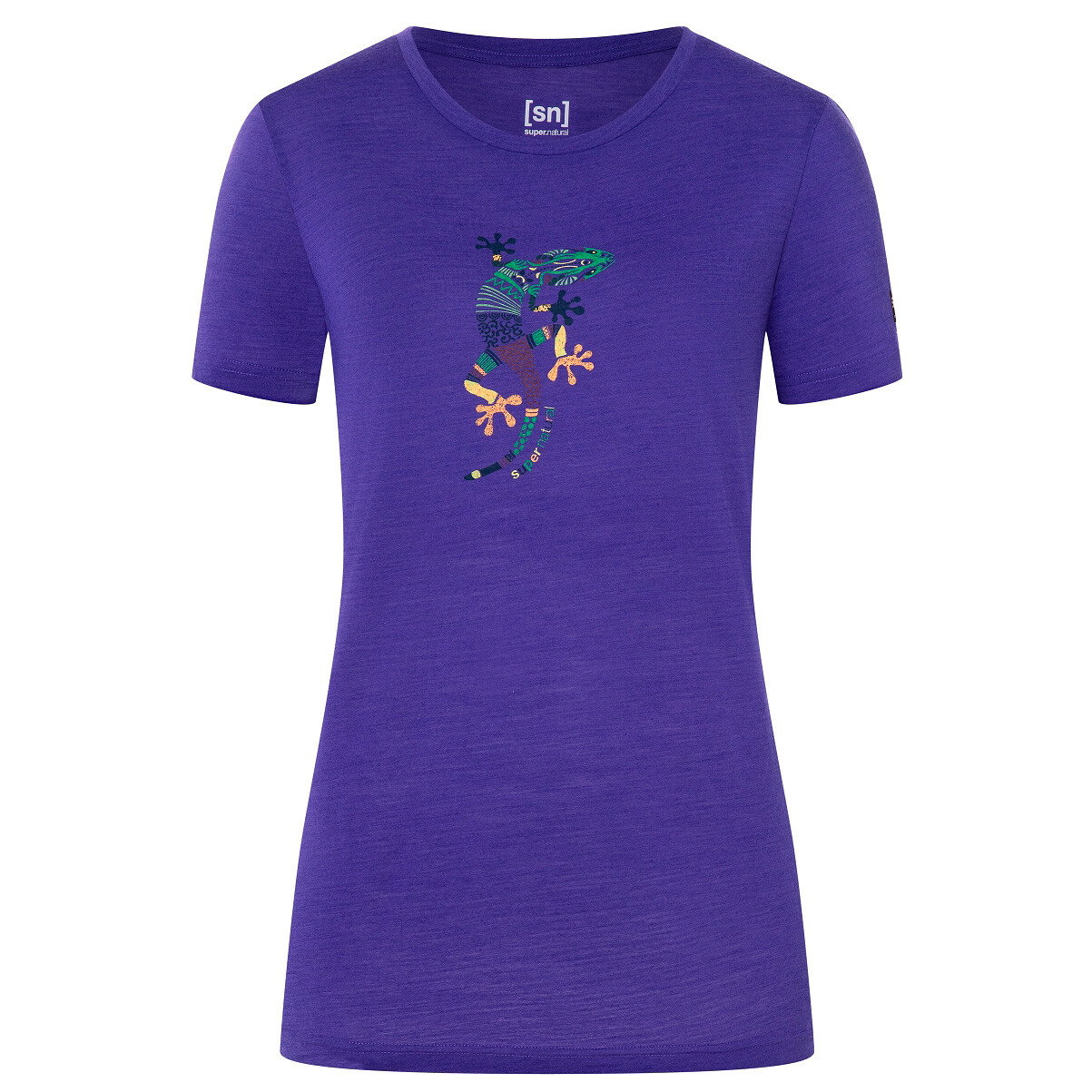 

Рубашка из мериноса Super Natural Women's El Gecko, цвет Deep Blue/Various