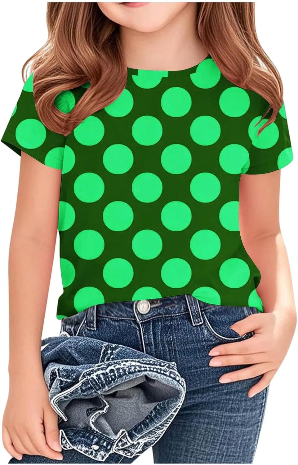 Футболка с коротким рукавом, хлопок, Zzalalana, Army Green