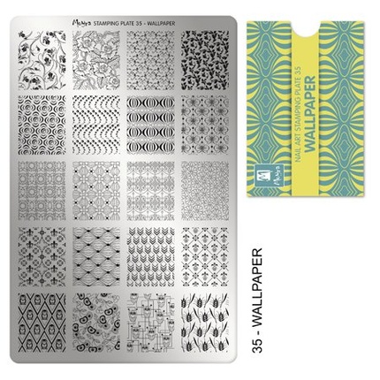

Stamping Plate Wallpaper Moyra