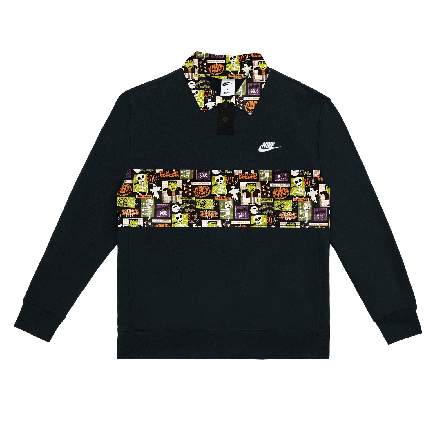 

Спортивная поло унисекс Nike, черный